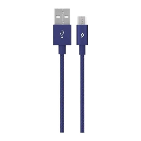 TTEC 2DK11L ALUMİCABLE LACİVERT MİCRO USB ŞARJ KABLOSU
