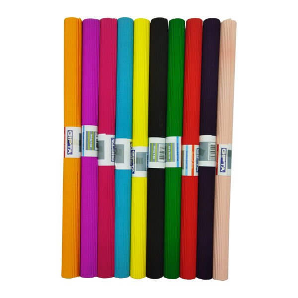 GIPTA GLİTTER 50X70  60 RENK OLUKLU KARTON