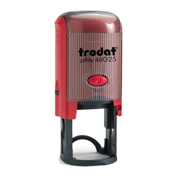 Trodat 46025 Kırmızı Gövde Yuvarlak Kaşe Boş Kaşe