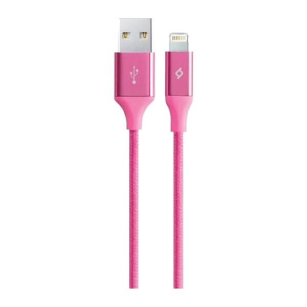 TTEC 2DK16P ALUMİCABLE PEMBE İPHONE ŞARJ KABLOSU