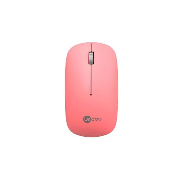 Lenovo LECOO WS214 Pembe Kablosuz 1200dpi Optic Mouse