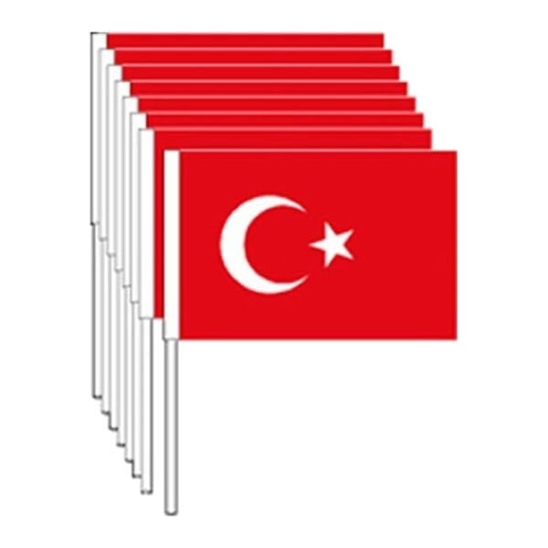 Buket BKT-302 40 li Sopalı Battal Boy Kağıt Bayrak