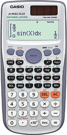 Casio FX-991ES Plus Fonksiyonlu Hesap Makinesi