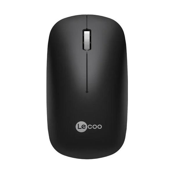 Lecoo WS214 Siyah 1200 DPI 3 Tuşlu Sessiz Kablosuz Mouse