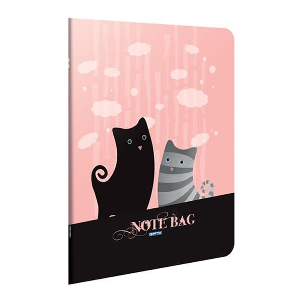 Gıpta Note Bag A4 60 Yaprak Kareli Tel Dikişli Defter
