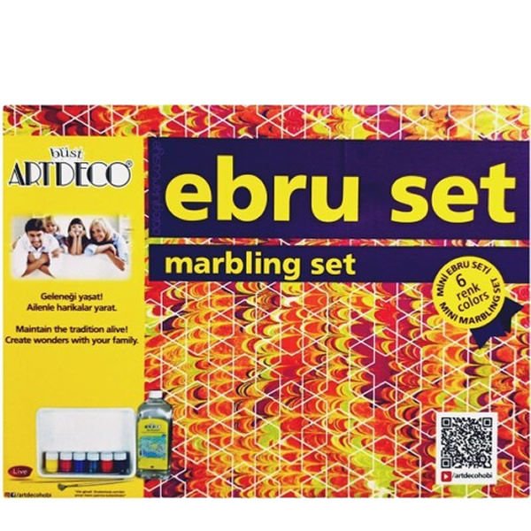 Artdeco 16-ES6 6 Renk Ebru Mini Seti