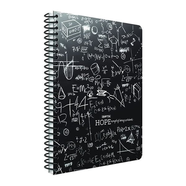 Gıpta Hope 19x26 100 Yaprak Çizgili Spiralli Karton Kapaklı Defter