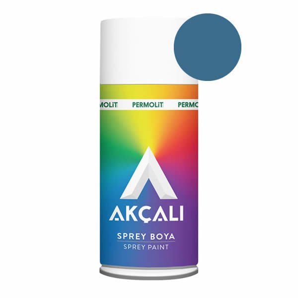Akçalı 324 400 ml Boncuk Mavi Ral Sprey Boya