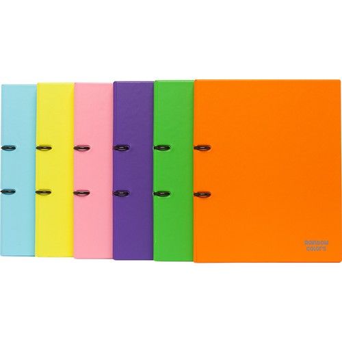 Önder 0122-22 4 Halkalı Rainbow Mor Talebe Klasörü