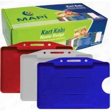 Mapi 50 li Beyaz Yatay Kart Kabı