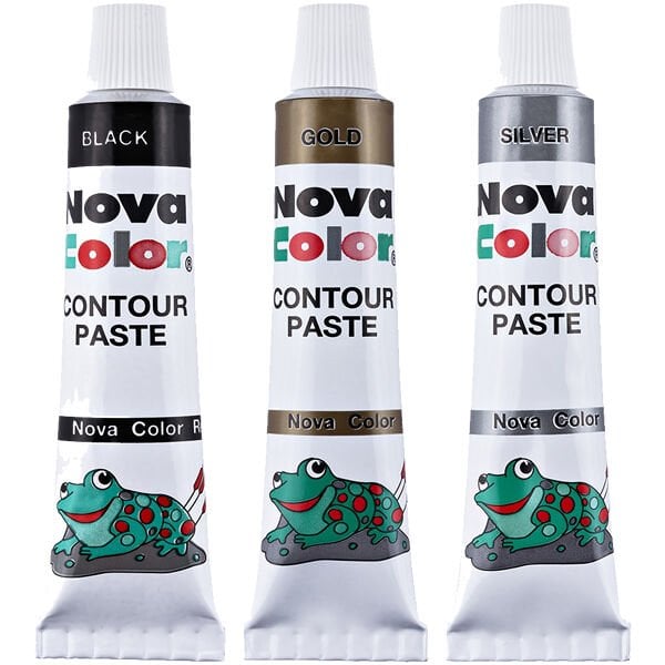 Nova Color NC-185 Gümüş Contour Paste