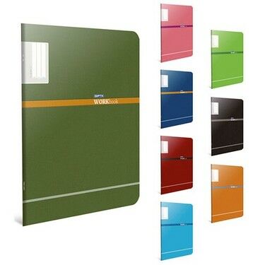 GIPTA WORKBOOK A4 80 YAPRAK KARELİ TEL DİKİŞLİ PLASTİK KAPAKLI DEFTER