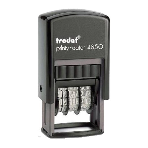 Trodat 4850 Plakalı Tarih Damgası Boş Kaşe