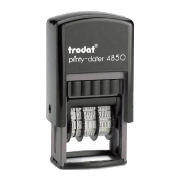 Trodat 4850 Plakalı Tarih Damgası Boş Kaşe