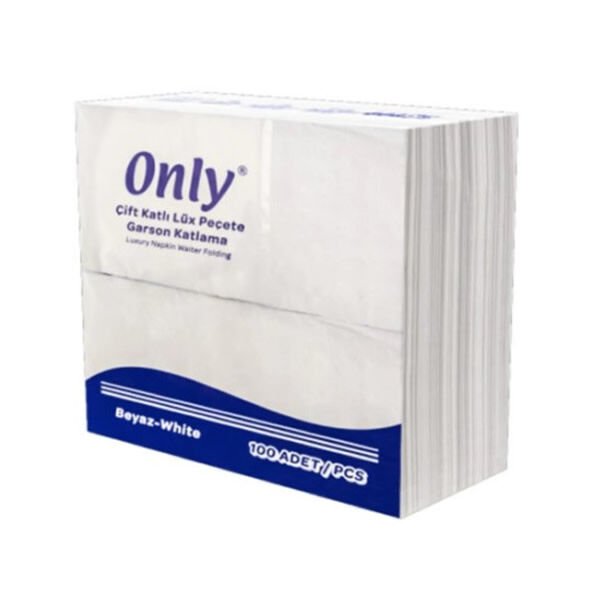 ONLY 33X31 1 KOLİ=12 PAKET GARSON KATLAMA PEÇETE