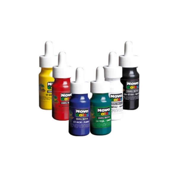 Nova Color NC-238 6 lı Ebru Boyası