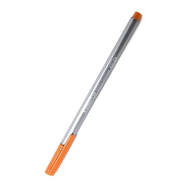 Staedtler 334-7 0,3 mm Triplus Açık Kahve Üçgen Fineliner Kalem
