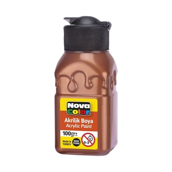 Nova Color NC-2037 100 gr Bakır Akrilik Boya