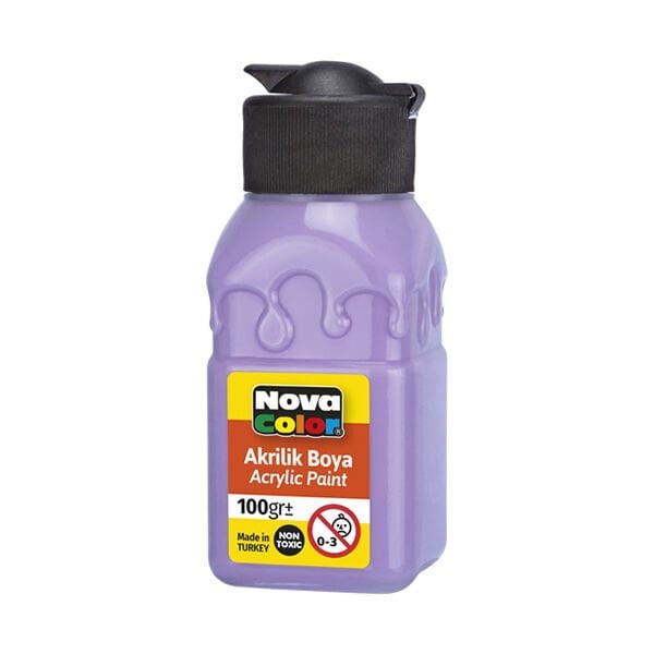 Nova Color NC-2030 100 gr Lila Akrilik Boya