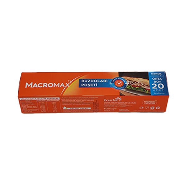 Macromax Buzdolabı Poşeti Orta Boy 20li