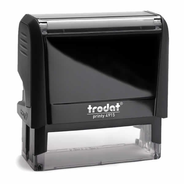 Trodat 4915 P4 Siyah Gövde Kaşe Boş Kaşe