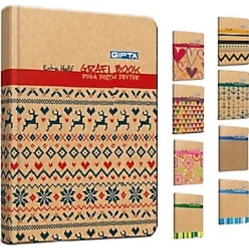 Gıpta Grafibook 17x24 160 Yaprak Kareli İplik Dikişli Defter