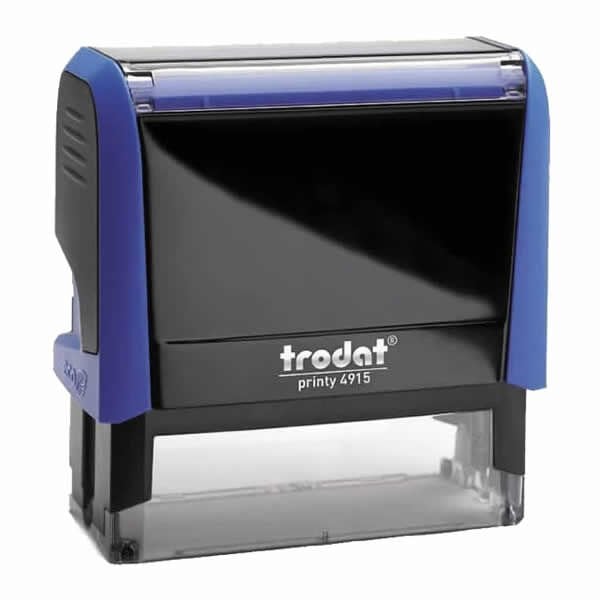 Trodat 4915 P4 Mavi Gövde Kaşe Boş Kaşe