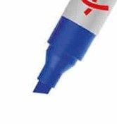 Penmark HS406-02 Kesik Uçlu Mavi Markör Kalem