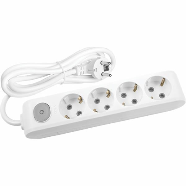 Viko 90117403 Multi-Let 3 mt 4 lü Anahtarlı Kablolu Priz