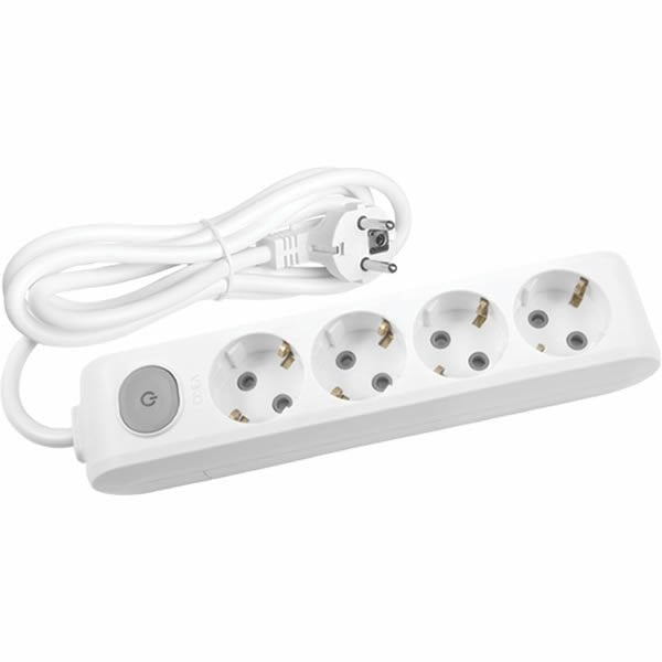 Viko 90117403 Multi-Let 3 mt 4 lü Anahtarlı Kablolu Priz