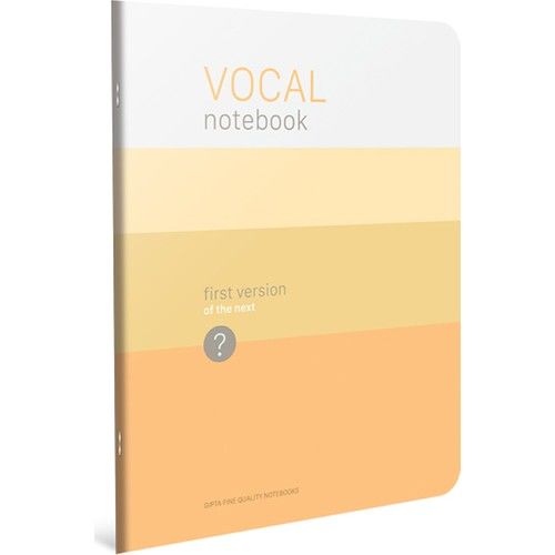 Gıpta Vocal A4 100 Yaprak Çizgili Tel Dikişli Plastik Kapaklı Defter