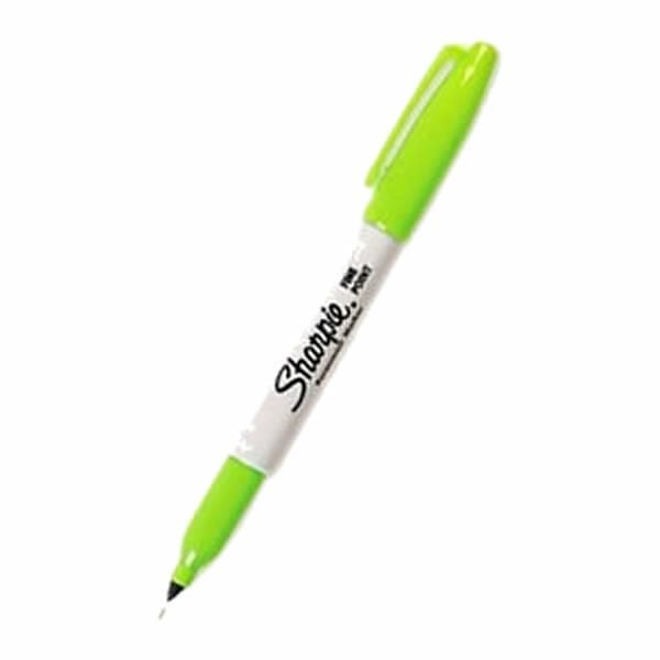 Sharpie 1740641 Limon Yeşili Fine Permanent Markör Kalem