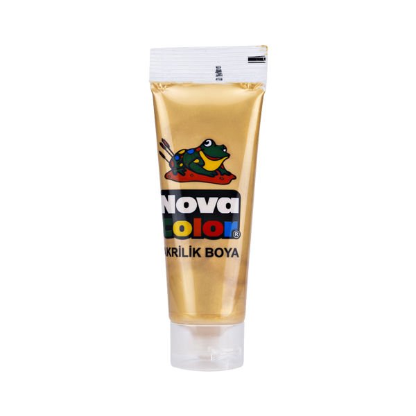 Nova Color NC-525 75 gr Altın Akrilik Boya