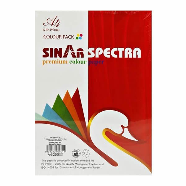 Sınar Spectra 41A A4 Pastel Yeşil 250 li Fotokopi Kağıdı