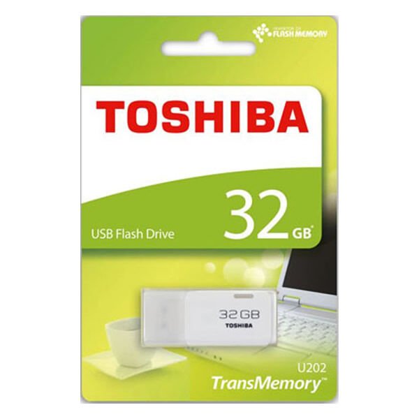 Toshiba Hayabusa 2.0 32 GB Beyaz Usb Bellek