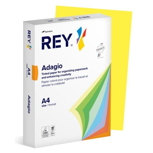 Adagio A4 500 lü 80 Gr Koyu Sarı Renkli Kağıt