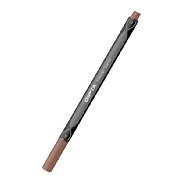 Gıpta K600048 0,4 mm Kahverengi Fineliner İğne Uçlu Kalem