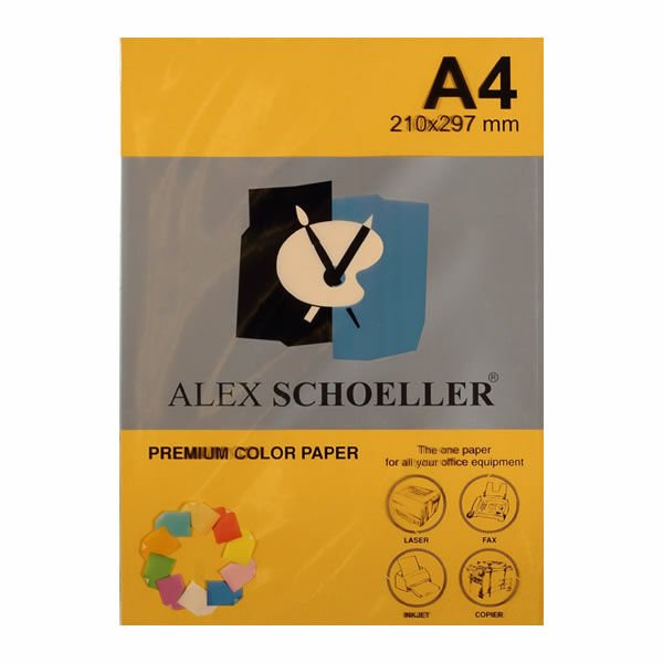Alex Schoeller ALX-600 A4 Altın 500 lü Fotokopi Kağıdı