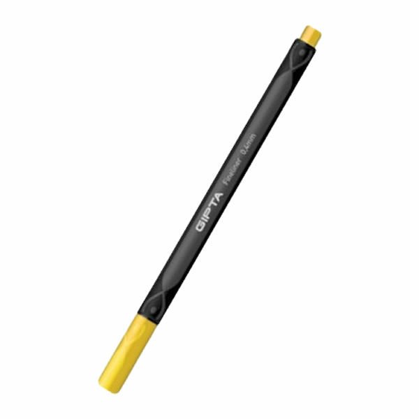 Gıpta K600031 0,4 mm Sarı Fineliner İğne Uçlu Kalem