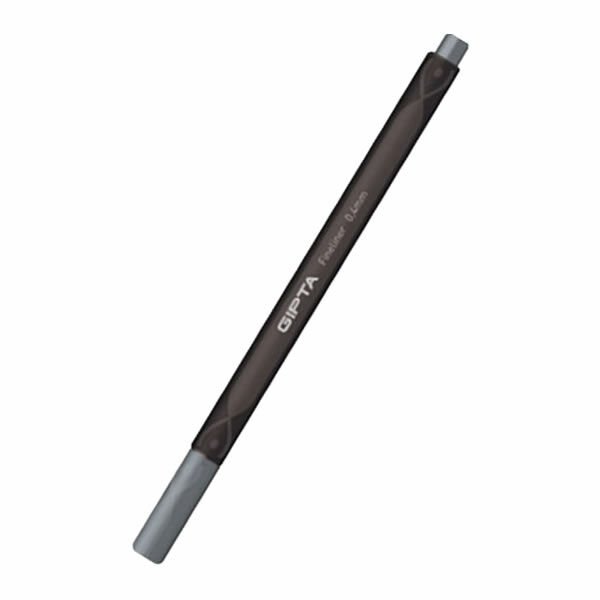 Gıpta K600015 0,4 mm Gri Üçgen Finelıner İğne Uçlu Kalem