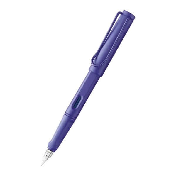 Lamy 21V-M Safari Metal Klipsli M Uç Parlak Mor Dolma Kalem