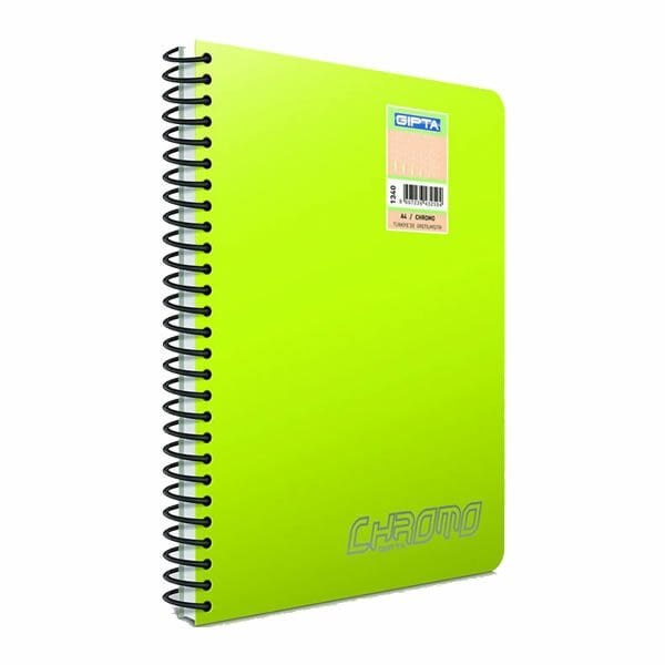 Gıpta Chromo A5 60 Yaprak Kareli Spiralli Defter