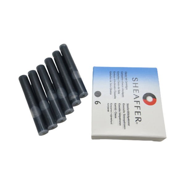 Sheaffer 6 lı Siyah Dolma Kalem Kartuşu