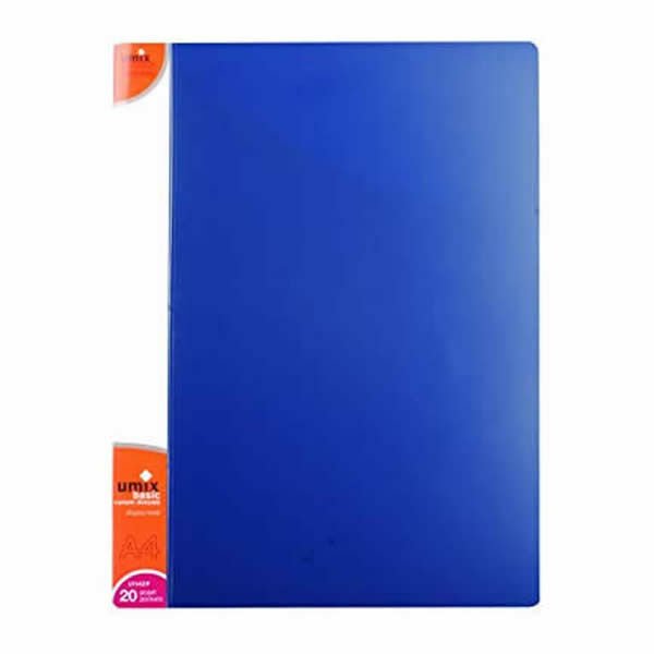Umix U1142P A4 20 Yaprak Lacivert Sunum Dosyası