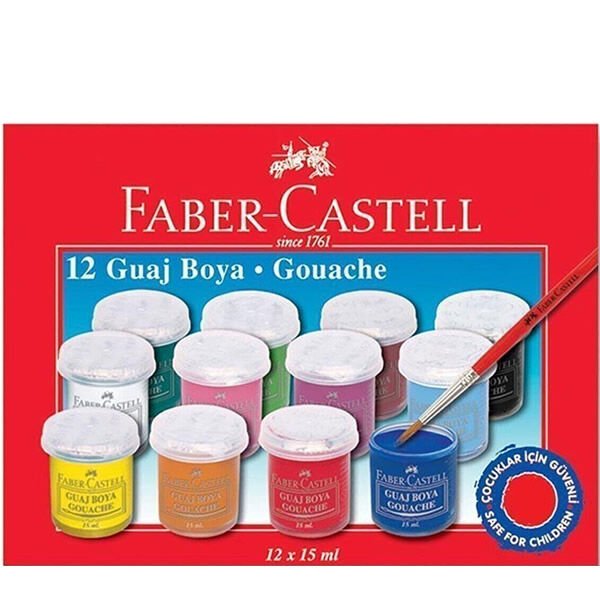 Faber-Castell 12 li Guaj Boya