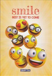 Gıpta Smile A4 80 Yaprak Kareli Tel Dikişli Defter