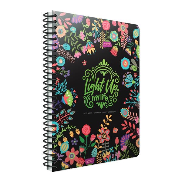 Gıpta Best Notres 20x28 120 Yaprak Çizgili Spiralli Sert Kapaklı Defter