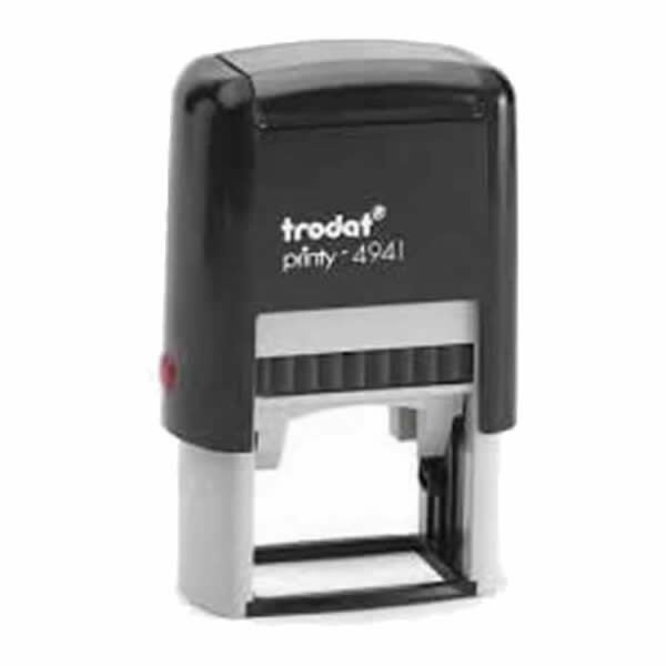 Trodat 4941 Printy Siyah Gövde Kaşe Boş Kaşe