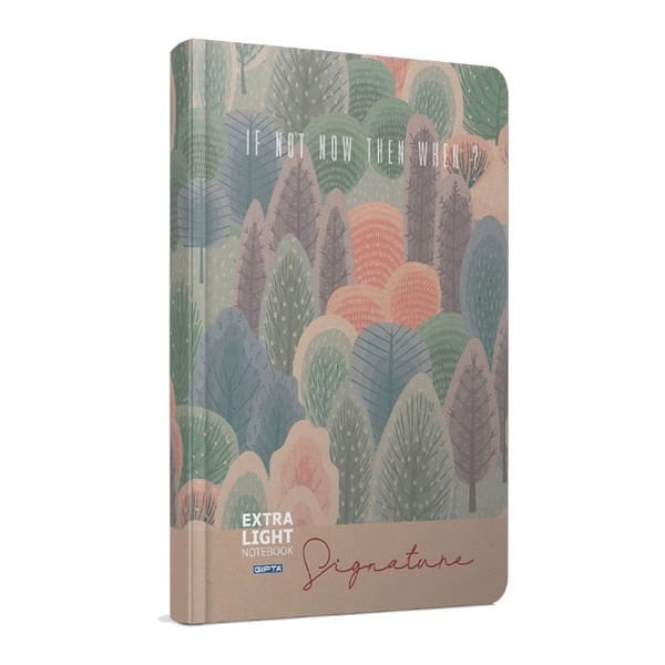 Gıpta Signature 19x26 120 Yaprak Çizgili İp Dikişli Sert Kapaklı Defter