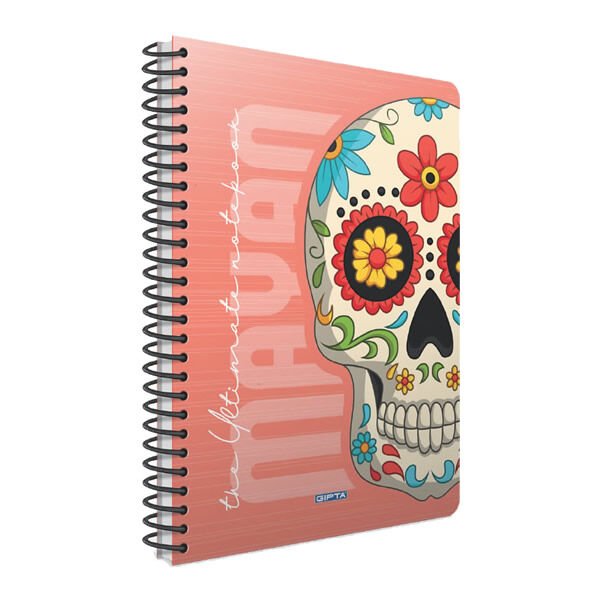 Gıpta Mayan A4 100 Yaprak Çizgili Spiralli Karton Kapaklı Defter